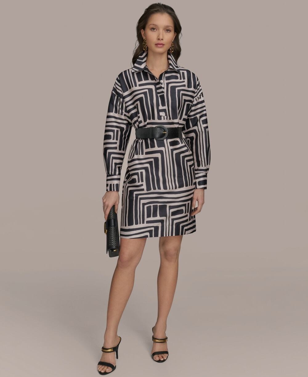 Donna Karan New York Women's Popover Short Dress NWT size 12